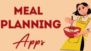 Meal planning apps 